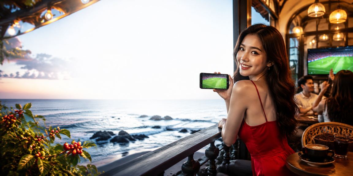 Người hâm mộ bóng đá tại Buôn Ma Thuột thưởng thức cà phê và theo dõi trận đấu có trách nhiệm