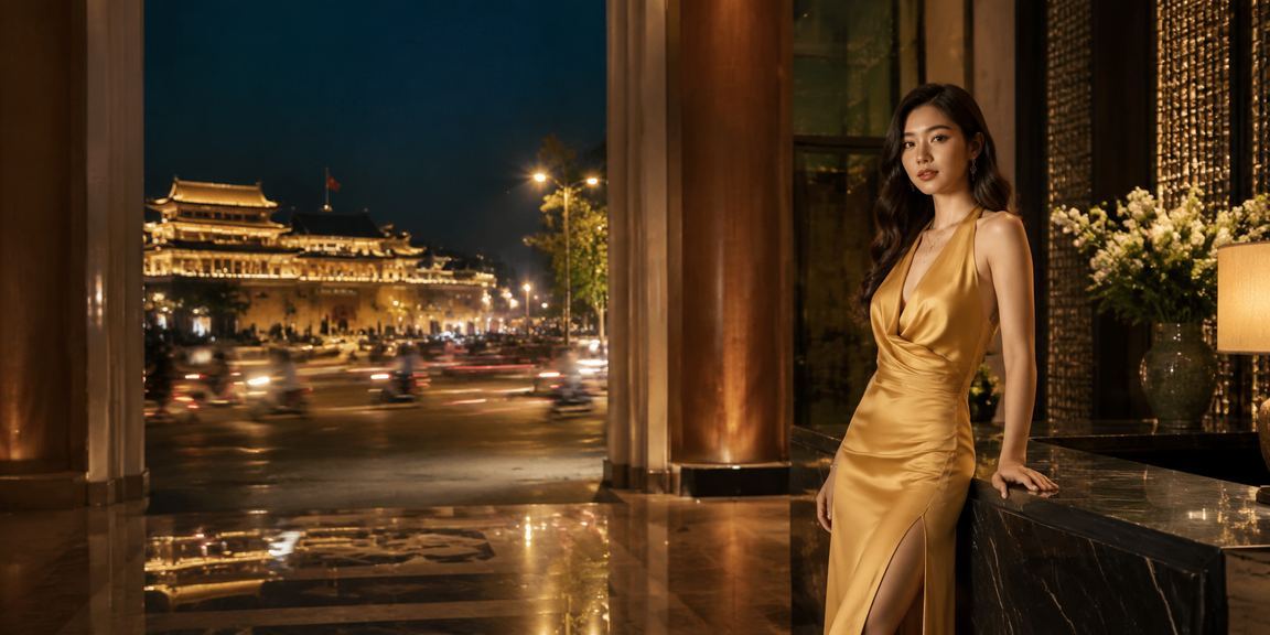 Người chơi VIP tại Huế nhận thưởng dưới ánh đèn neon về đêm
