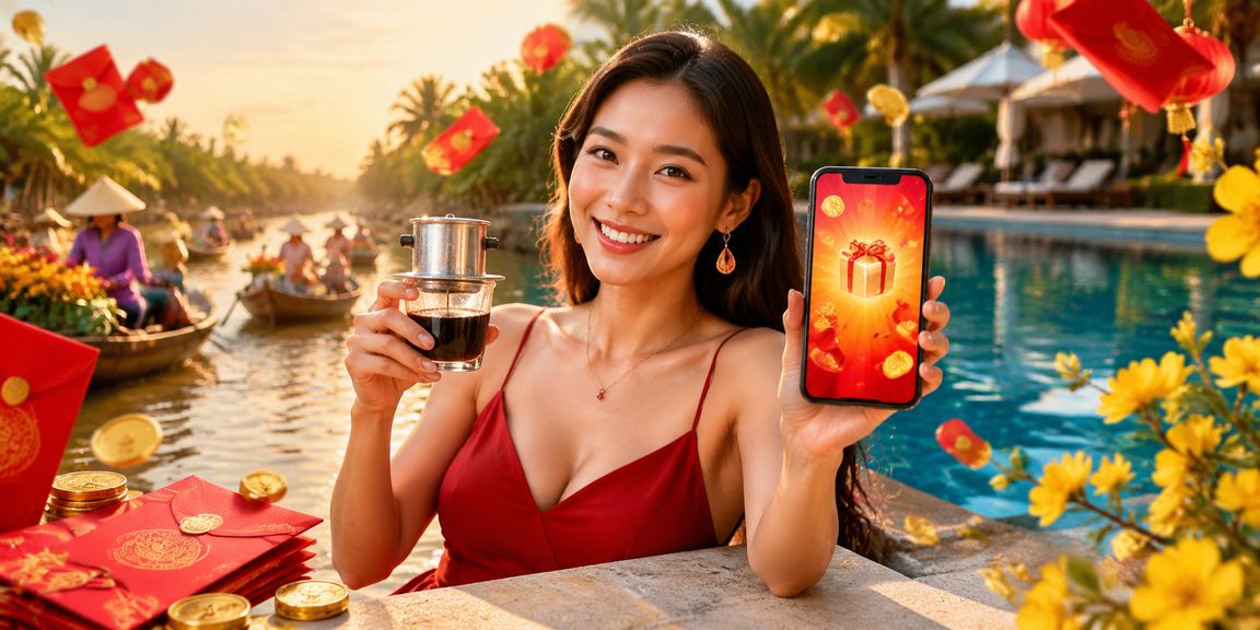 Người dùng vùng Mekong nhận thông báo thưởng và hỗ trợ khách hàng qua điện thoại