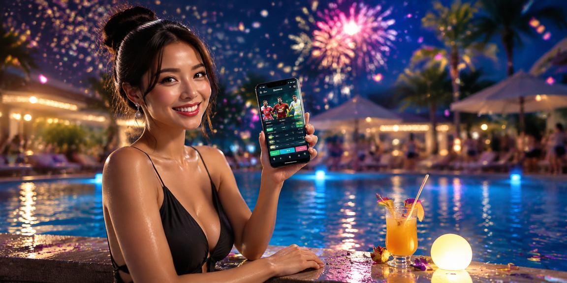 Giao diện cá cược casino trực tuyến tại Việt Nam với màn hình đầy màu sắc